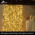 Luminous Elegance: 10-Foot Fairy Light with 6-Foot Artificial Leaves - Premium Quality for Indoor and Outdoor Décor - Perfect for Room, Party, and Beyond!. 