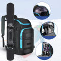 Large Capacity Ski Boot Bag Backpack with Wet/Dry Separation, Waterproof Storage for Ski Boots, Helmet, Gloves and Snowboard Gea. 