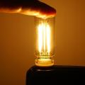 Car USB Night Light Touch Control Dimmable LED Filament Lamp USB Plug and Play Decorative Atmosphere Light for Car Bedroom. 
