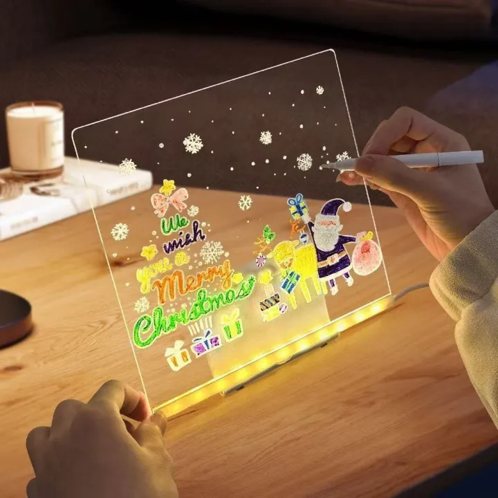 LED%20Note%20Board%20Kid%20Drawing%20Toy%20Luminous%20Wordpad%20LED%20Drawing%20Board%20DIY%20Acrylic%20Board%20with%20Colour%20Pens%20Blackboard%20with%20Night%20Light%20-%20Image%203