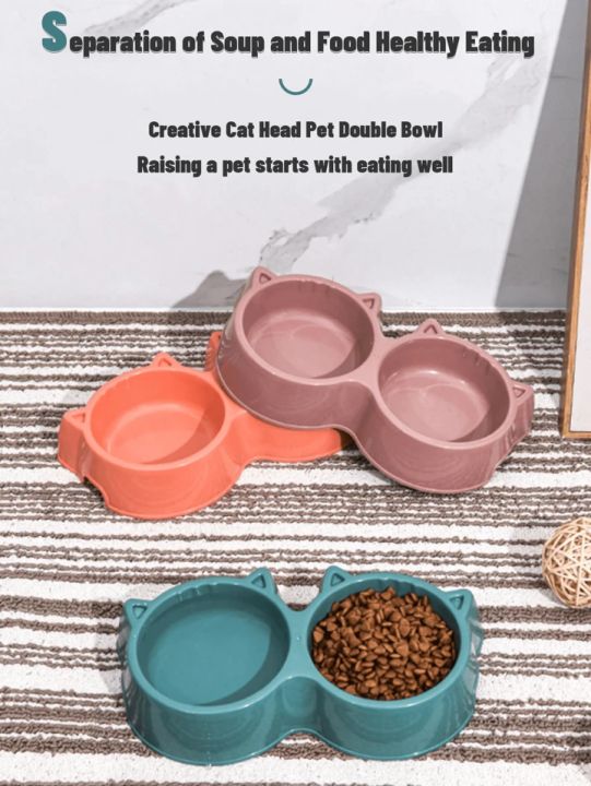 Cat%20Shaped%20Double%20food%20bowl%20Pet%20Plastic%20food%20bowl%20Foodie%20Puppies%20Non-Slip,%20Non-Toxic%20Pet%20Feeding%20Plastic%20Cat%20Face%20Shaped%20Double%20Bowl%20Food%20&%20Water%20Feeder%202-in-1%20Bowl%20for%20Dogs,%20Puppies,%20Cats%20&%20Kittens%20-%20Multi%20Colour%20-%20Image%206