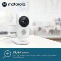 Motorola Baby Monitor - VM483 Video Baby Monitor with Camera, 1000ft Range 2.4 GHz Wireless 2.8" Color Screen, 2-Way Audio, Manual Pan/Tilt, Digital Zoom, Sound Level Light, Room Temp, Night Vision. 