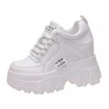 Girls Wedge Shoes Women High Heel Sneakers Comfortable Stylish Design. 