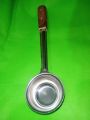 Normal Quailty 12" witout joint wood handel steel milk spoon(chai pawa)  steel in low price. 