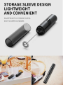 Handheld Egg Beater Froth Mixer Kitchen Stainless Steel Automatic Electric Coffee Milk Foaming Mixer Kitchen Whisk Tools. 