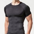 Men Compression Running T-shirt Fitness Tight Long Sleeve Sport Shirts Training Jogging Tops Gym Sportswear Dry Fit Rashgard.