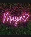 Customize name Neon Light Board with adapter Beautiful gift for weddings Anniversary and more. 