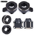 Axial SCX30 1/30 Brass Upgrade Set - Steering Knuckles, Diff Covers&Rear Hub Weights - For Ford Bronco Jeep Wrangler Models. 