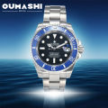 40mm men's diving watch China NH35 movement luxury business watch sapphire glass ceramic bezel NH35 diving watch. 