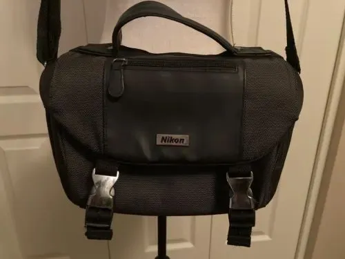 Nikon camera photography travel bag case.