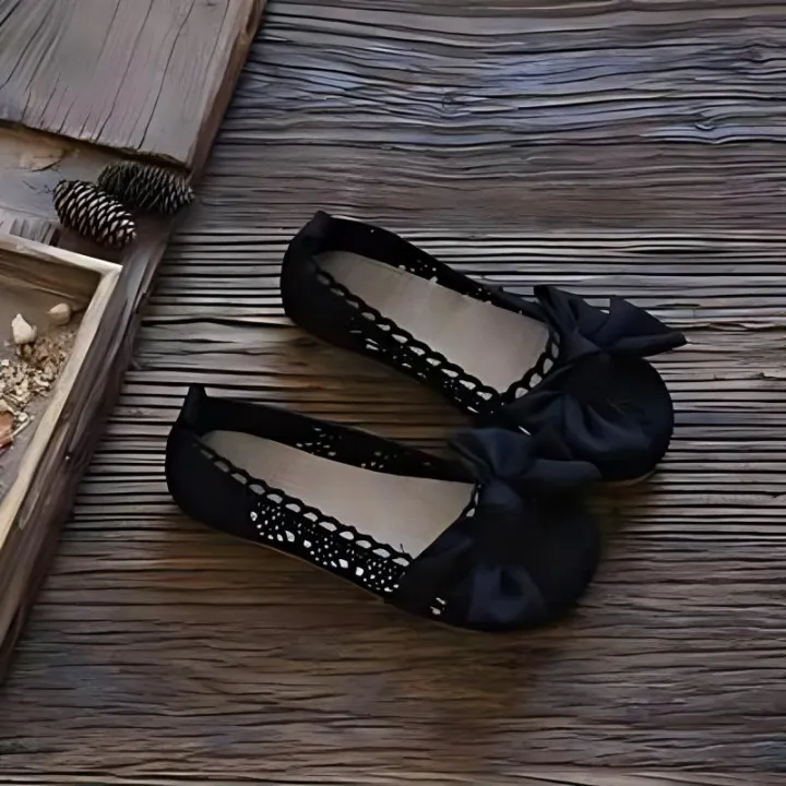 Summer%202026%20Women's%20Flat%20Bottom%20Net%20Shoes%20Knot%20Hollow%20out%20Design%20Maternity%20Fisherman%20Shoes%20Casual%20Versatile%20Footwear%20-%20Image%206