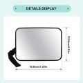 Universal Wide View Adjustable Car Seat Baby Mirror Headrest Mount Safety Monitor Interior Back Rearview for Infant Child.