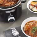 Crock-Pot CSC046 Slow Cooker, 2.4 Litre, Black, Stoneware, 2.4 liters. 