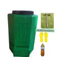 Compost Bin  100 Ltr ( Free Kuto , Gloves & Em 1 Ltr). 