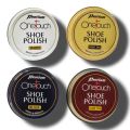 Pentium One touch Shoe Polish Tan, Light Tan, Black and White. 