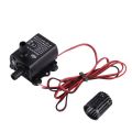 Ultra-quiet Mini Brushless DC Water Pump DC 12V 5W 280L/H Lift 300cm Submersible Fountain Aquarium Circulating. 