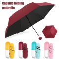 Mini Pocket Folding Capsule Umbrella. 