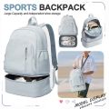 Gym Backpack for Women Men, Gym Backpack with Compartment for Shoes and Wet Clothes, Sports Bag for Fitness, Swimming and Travel. 