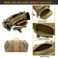 Waist Fanny Pack for Men Waterproof Cross-body Shoulder Sling Bag for Hiking Outdoor Climbing Fishing Camping. 