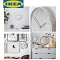 IKEA TROMMA Wall clock, low-voltage/white, 9 ¾ ". 