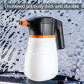 LEIBOO Electric Foam Sprayer Car Wash Clean Detailing Snow Cannon High Pressure Water Gun Battery Powered for Car Wash Foam Can. 