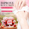 5 Pairs SADOER Strawberry Hand Mask Niacinamide Moisturizing Anti-aging Exfoliating  Hand Spa Gloves For Dry Skin. 