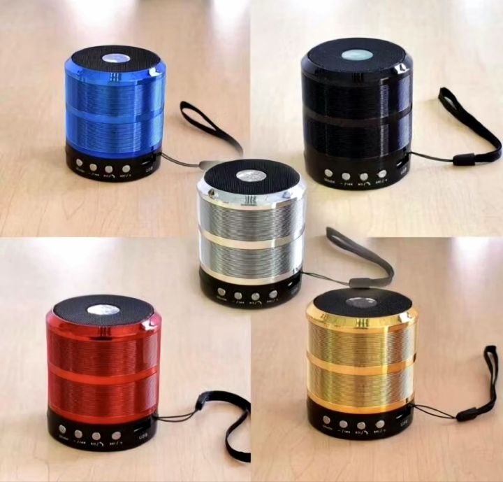 Ws 887 Mini Bluetooth Speaker USB SD Card FM Loud Speaker | Daraz.pk