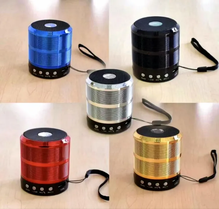 Ws 887 Mini Bluetooth Speaker USB SD Card FM Loud Speaker | Daraz.pk