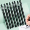 5/10/20pcs Quick-Drying Gel Pens, 0.5mm Fine Tip, Black Ink - Ideal Choice for Office and School clea For school office use only.
