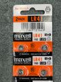 4 Pec Maxell Alkaline Battery LR41 1.5V. 