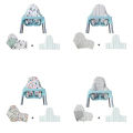 High Chair Cushion Baby Highchair Cover Pad Built-in Inflatable Cushion Feeding Chair Seat Cover Shower .
