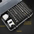 115 in 1 Multifunctional Screwdrivers Set Magnetic Screw Driver Bits Precision Computer PC Phone Watch Repair Kit Hardware Tool. 
