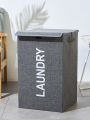 Premium Foldable Laundry Storage Box with Handles. 