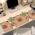 Gaming Mouse Pad Computer Kawaii Capybara Pattern Desk Mouse Mat Gamer Professional Premium Mousepad Speed Control Accessories. 