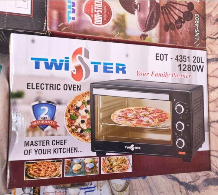 Twister Branded Electric Oven Toaster (20 liter)