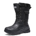 Men Winter Snow Boots Outdoor Fishing Shoes Snow Trekking Shoes 2024 New Male Outdoor Walking Fishing Men Sneakers Men Boots. 