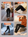 Womens Thermal Fleece Lined High Waisted with Pockets Leggings, Workout Winter Warm Tights Soft Yoga Running Pants.