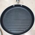 kitchen Essentials Calphalon Commercial Anodized 12 Inch Fry Grill Pan With Glass Lid K6. 