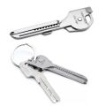 6 in 1 Useful Multifunction Knife Practical Swiss Tech Utili Key Outdoor Screwdriver Bottle Opener Keychain Camping Hiking Tools. 