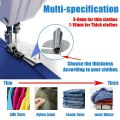 Universal Hemming Foot - All over machine applicable- Easy & Professional Fabric Folding.