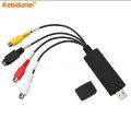 USB Video Capture Device USB 2.0 Easy to Cap Video TV DVD VHS DVR Capture Adapter Easier Cap support Win10 Newest. 