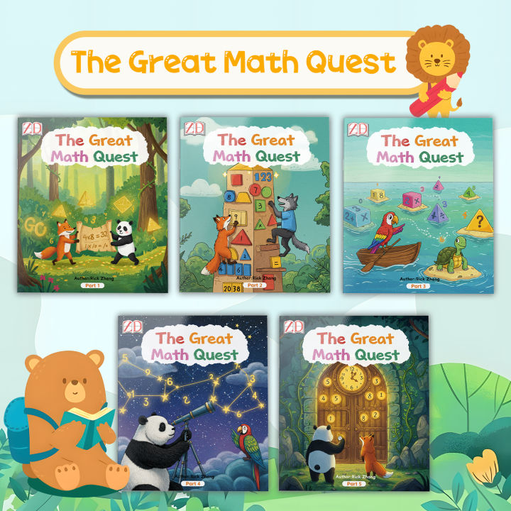 Math Magic Numbers Come Alive Set (5 Books) – Early Math Stories ...