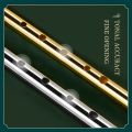 Miwayer Authentic Irish Whistle Flute C/D Key Tin Penny Whistle with 6 Holes Perfect Traditional Irish Music Musical Instrument. 