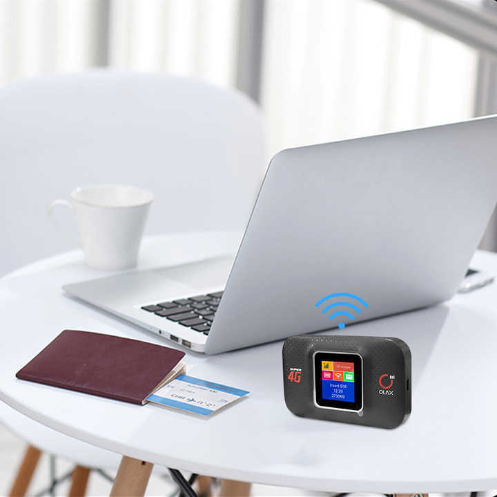 POCKET WI-FI ROUTER 300Mbps & 3000mAh Battery with Display OLAX MF982 4G