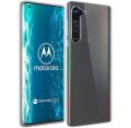Motorola Moto Edge Plus (2020) Back Cover Crystal Clear Jelly Slim Thin TPU Soft Silicone Ultra Thin Soft Gel ShockProof Anti-Scratch Protective For Android Phone. 