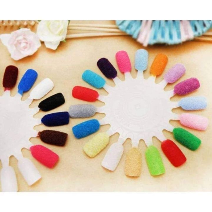 Flocking Nail Art Velvet Powder Set