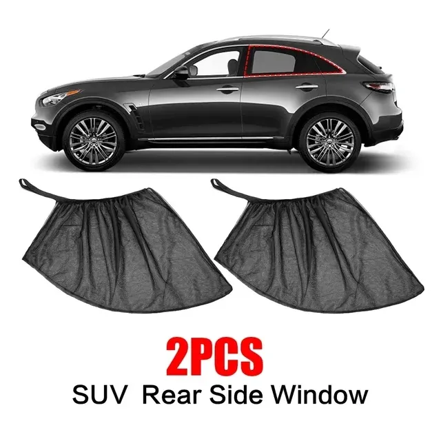 2pcs%20Car%20Rear%20Side%20Window%20Sunshade%20UV%20Protect%20Shield%20Mesh%20Prevent%20Mosquito%20Sunshine%20Privacy%20Protection%20Foldable%20Curtain%20-%20Image%208