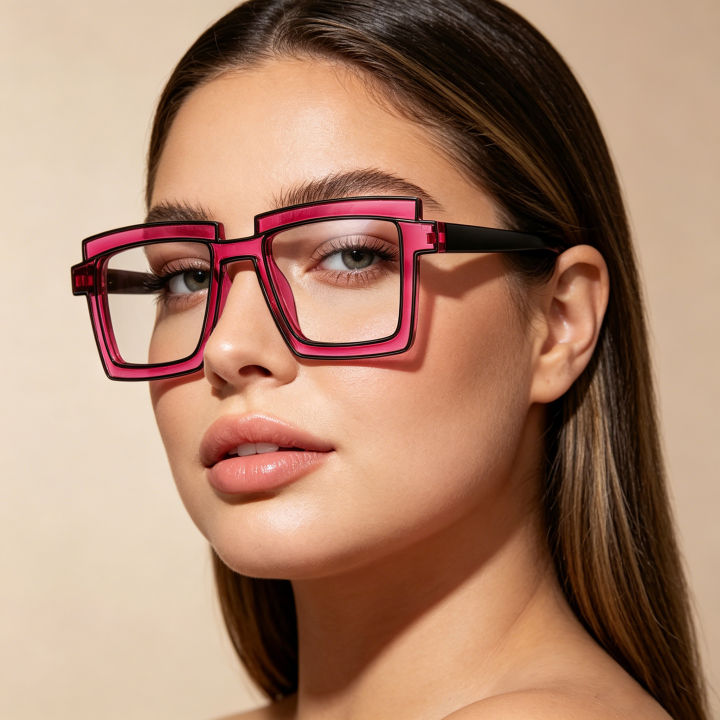2%20Pairs%20Men%20and%20Women's%20Fashion%20Sunglasses%20Square%20Frame%20Candy%20Color%20Glasses%20for%20Parties%20Shopping%20and%20Selfie%20-%20Image%203