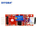 KY-037 Sound sensor module sound control sensor MAX4466 MAX9814 switch detection whistle switch microphone amplifier For Arduino. 