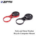 ZTTO MTB Road Bike Computer Holder stem top cap bicycle stopwatch GPS ultralight Mount For GARMIN Bryton CATEYE. 